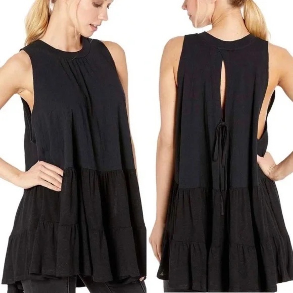 Free People Black Tunic